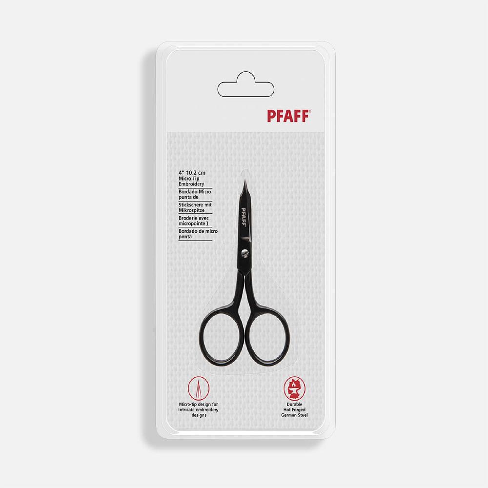Singer PFAFF® 4in/10.2cm Micro Tip Straight Blade Scissor