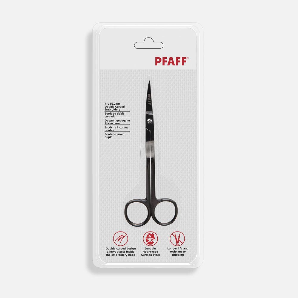 Singer PFAFF® 6in/15.2cm Double Curved Embroidery Scissor