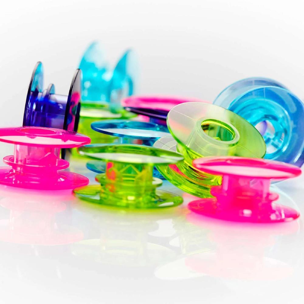 Singer PFAFF® Bobbin Winder With Watercolor Bobbins Bundle