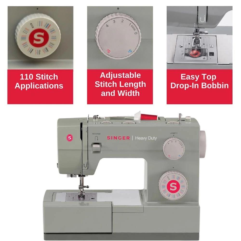Singer SINGER® Heavy Duty 4452 Sewing Machine & Hard Case Bundle