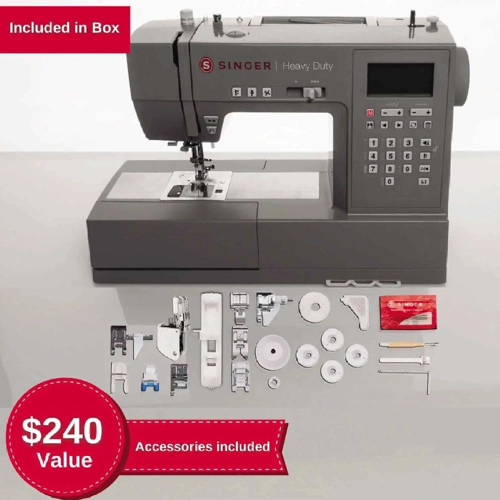 Singer SINGER® Heavy Duty 6800C Sewing Machine & Extension Table Bundle