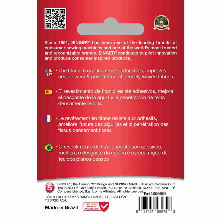 singer SINGER® Titanium Universal Needles 90/14 5-Pack