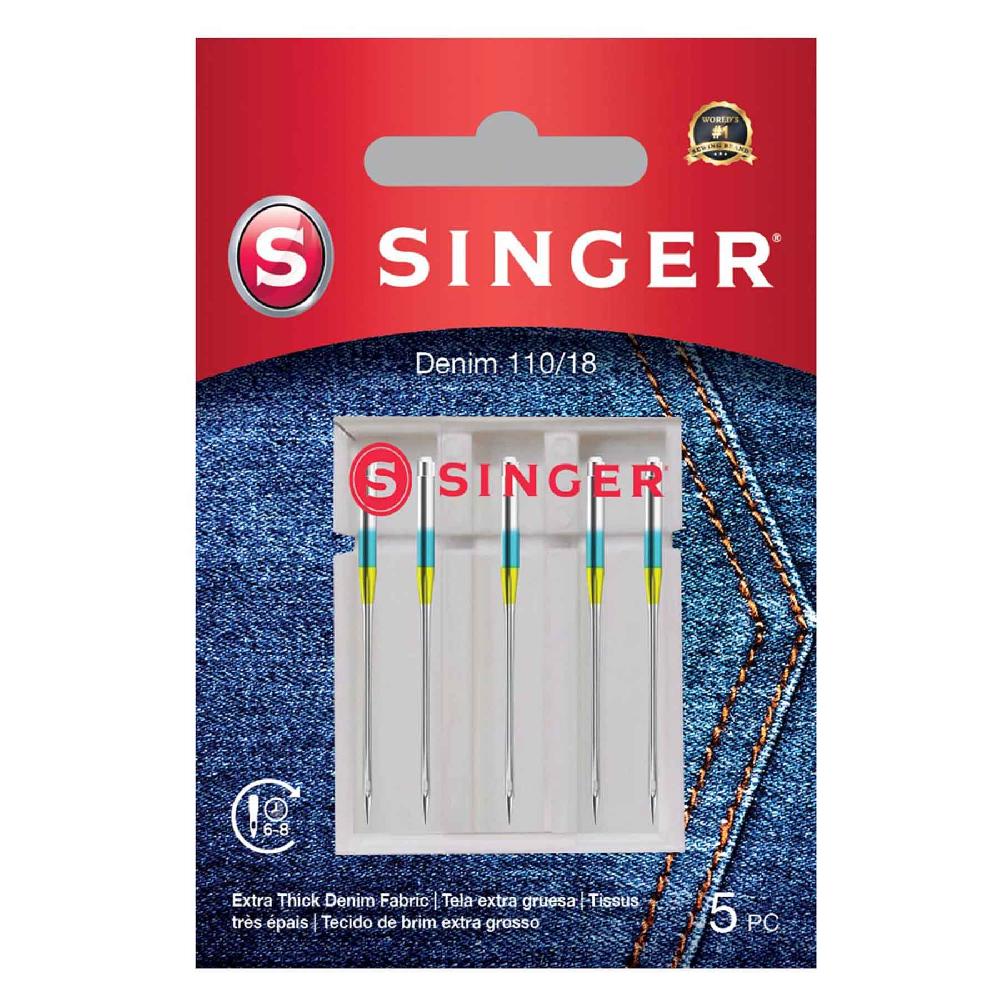 Singer SINGER® Denim Needles Size 110/18 5-Pack