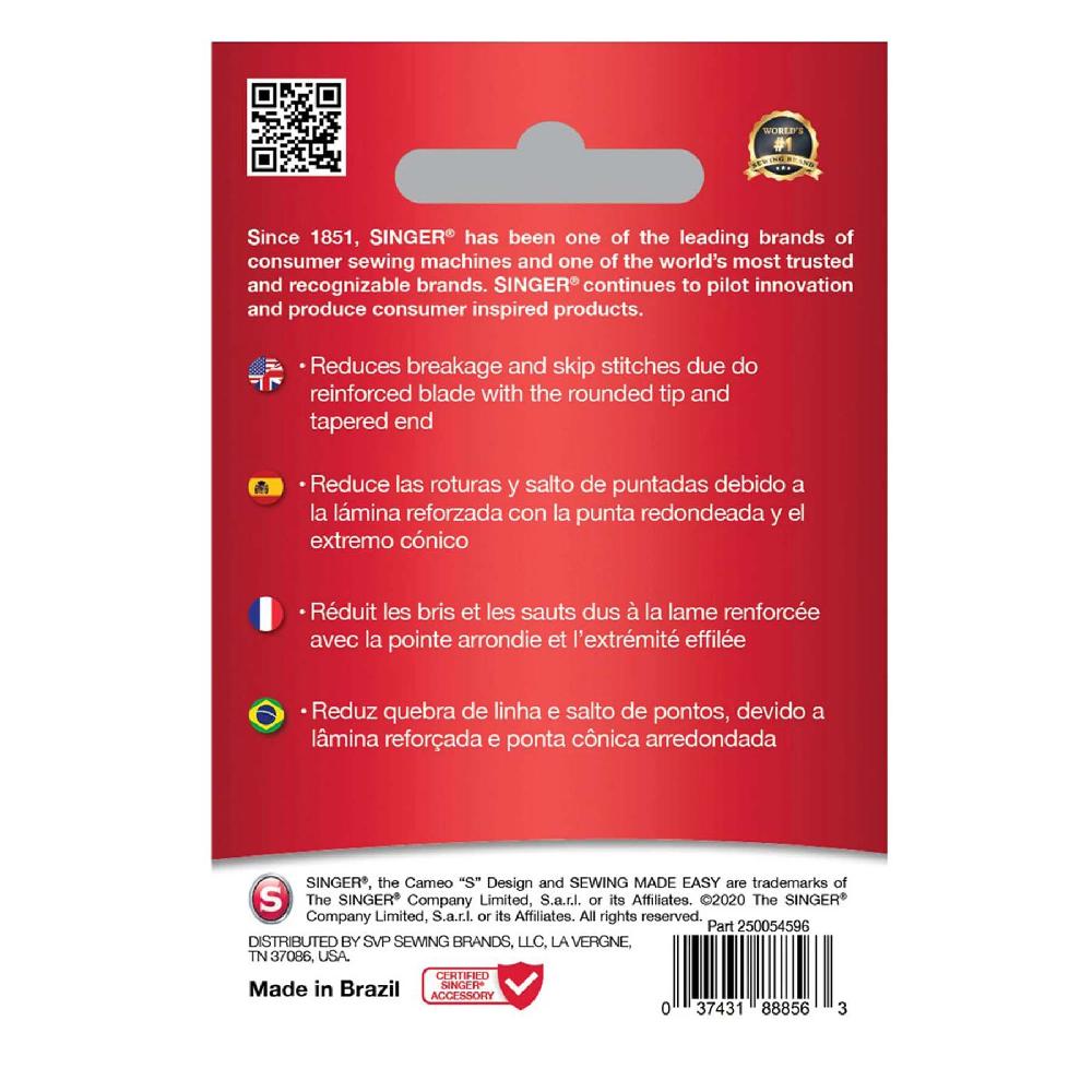 Singer SINGER® Denim Needles Size 110/18 5-Pack