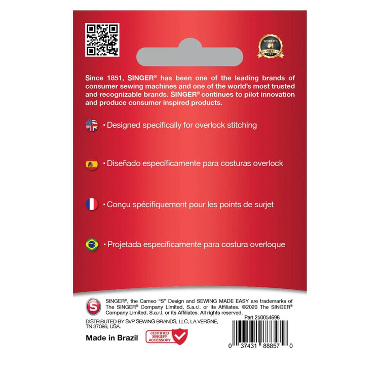 singer SINGER® Overlock Needles 80/12 5-Pack