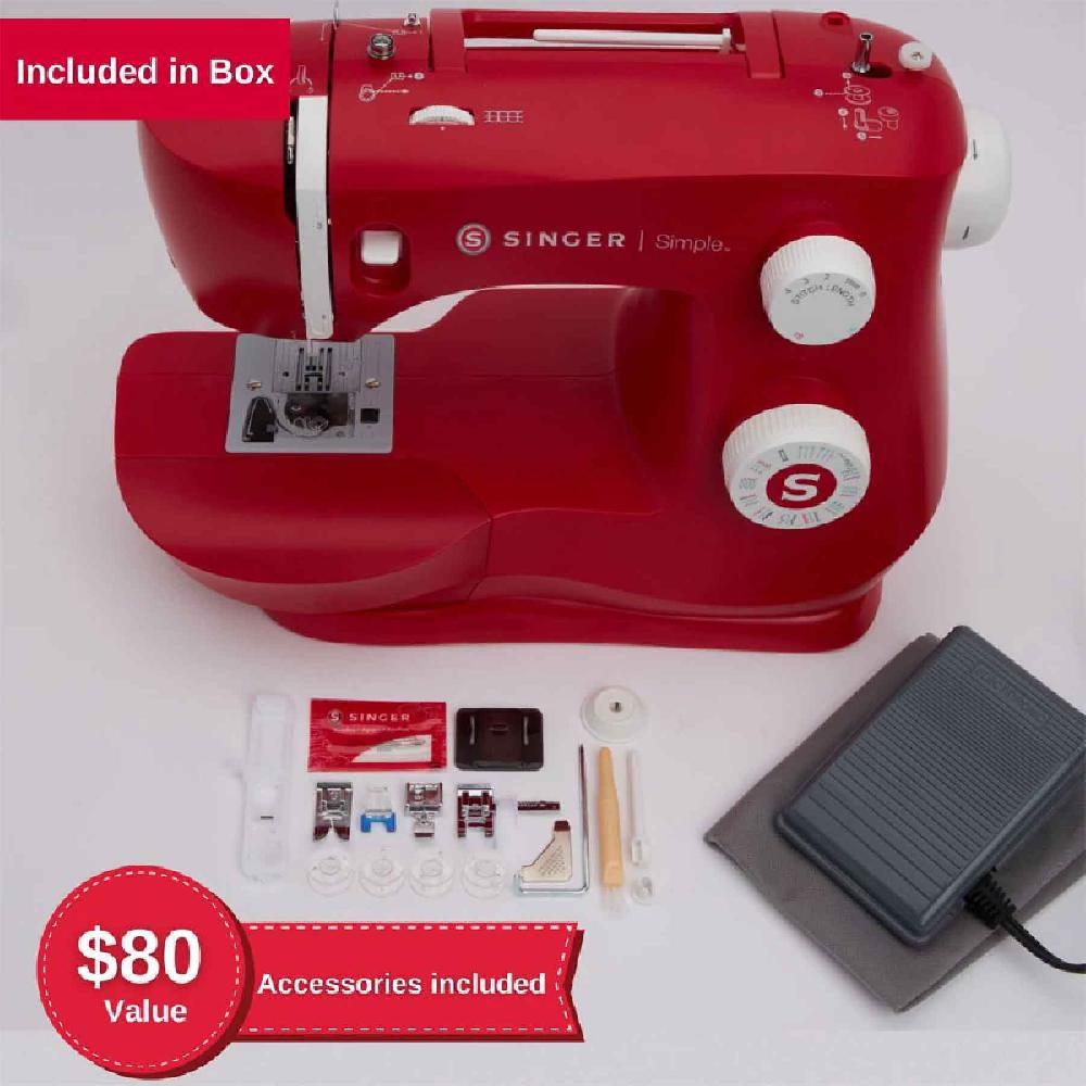 Singer SINGER® Simple 3337 Red Sewing Machine