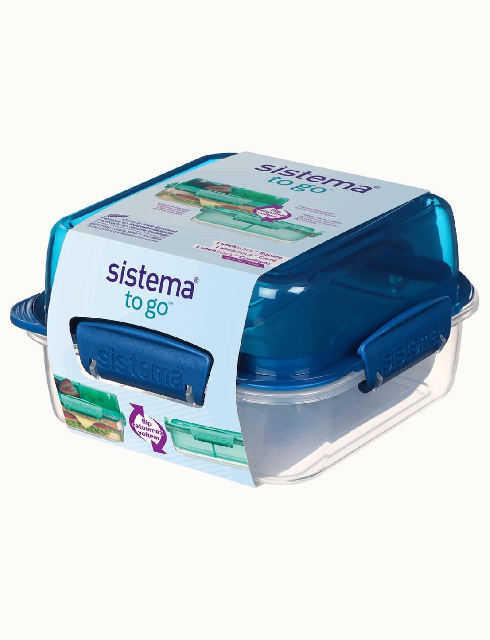 Sistema 1.24 L LUNCHSTACK™ TO GO™ SQUARE