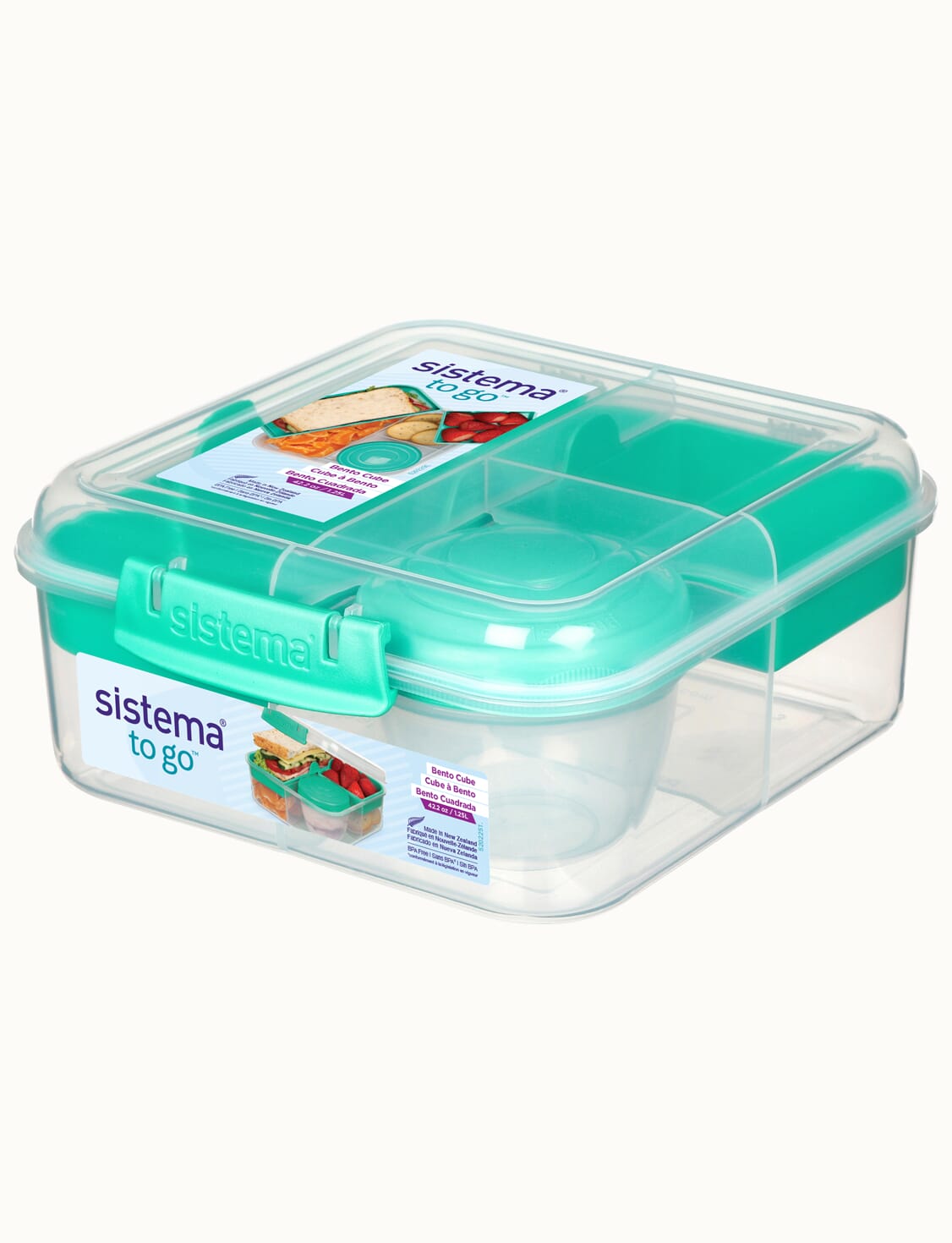 sistema 1.25 L BENTO CUBE TO GO™ WITH YOGURT POT