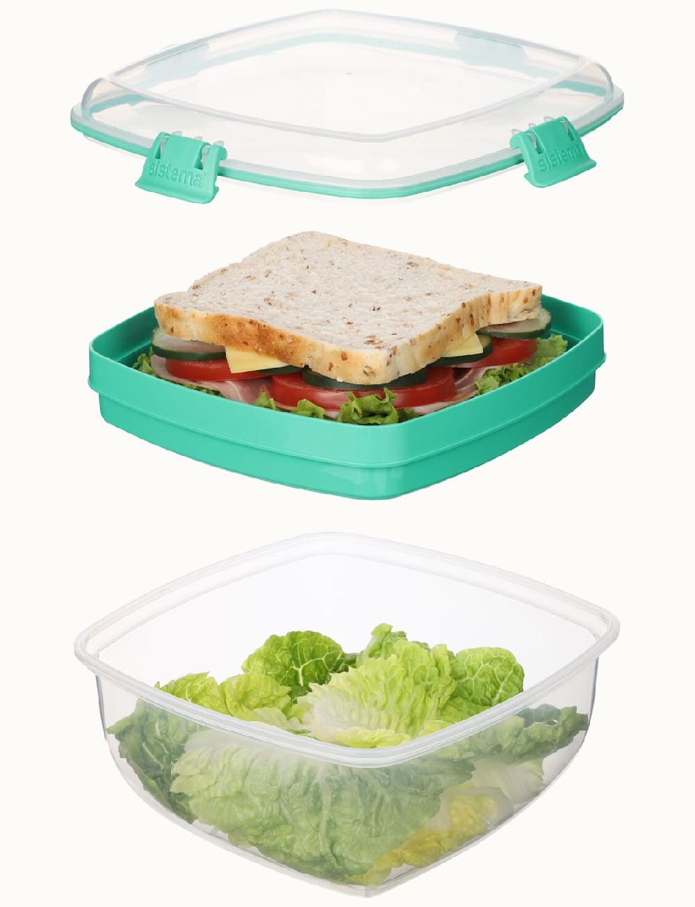 Sistema 1.63 L SALAD + SANDWICH TO GO™