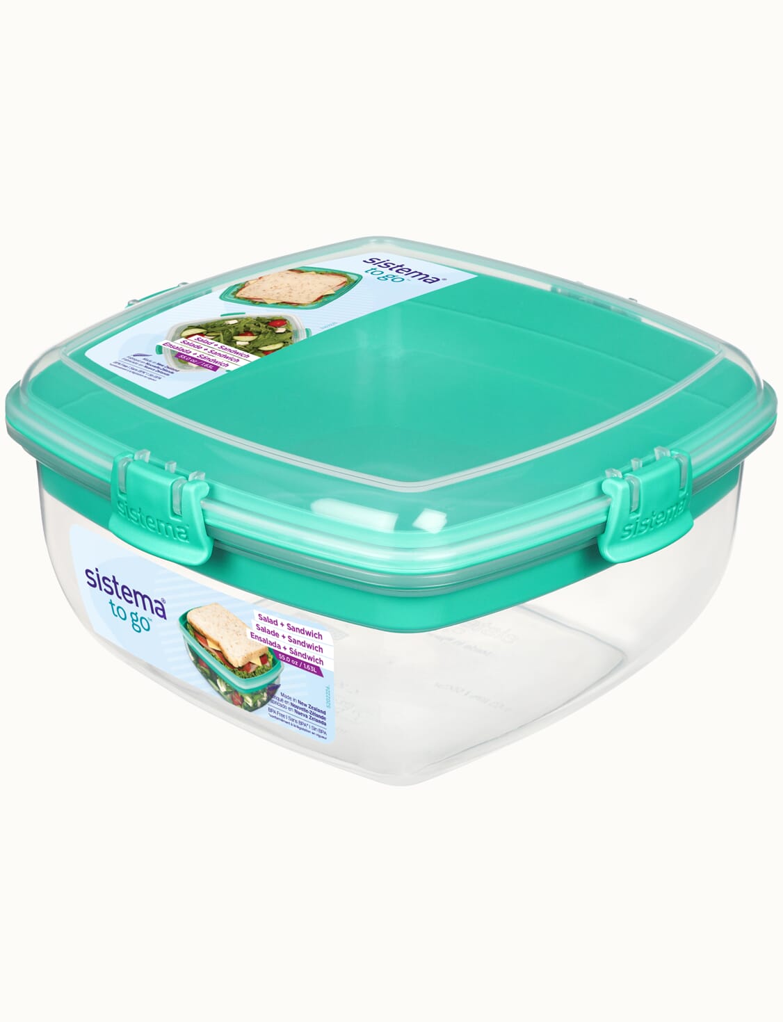 Sistema 1.63 L SALAD + SANDWICH TO GO™