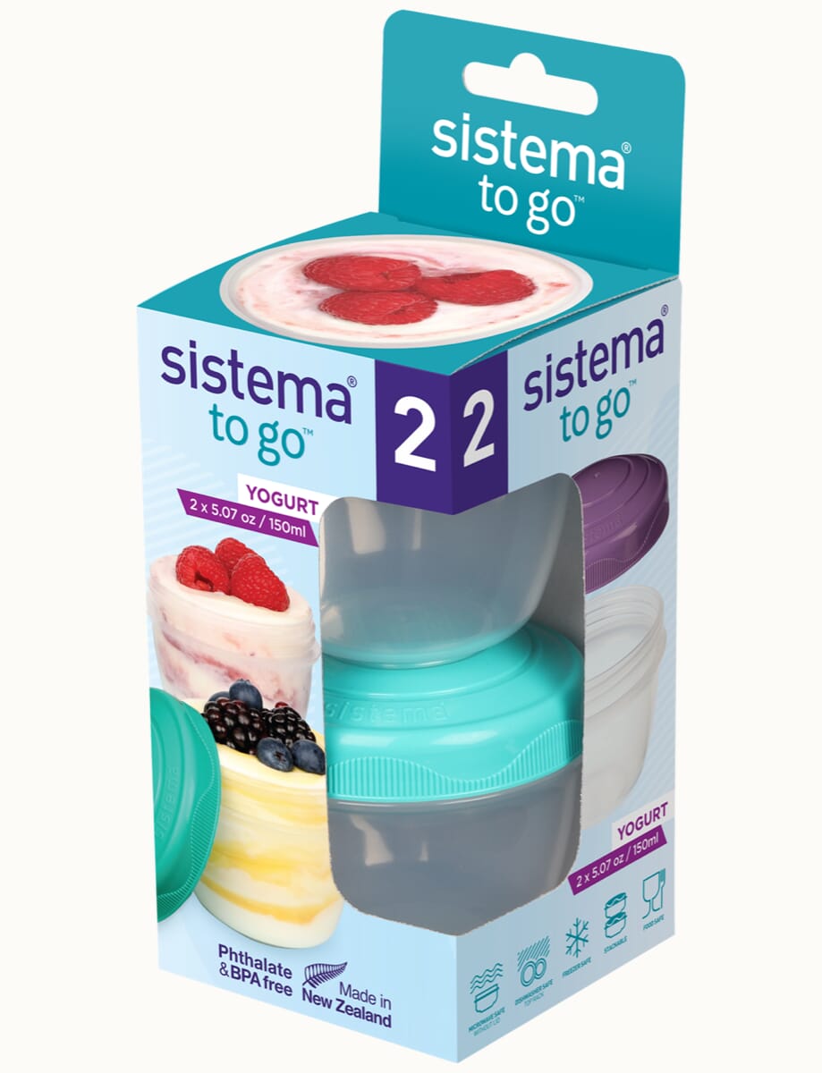 sistema 150 mL YOGURT TO GO™ 2 PACK