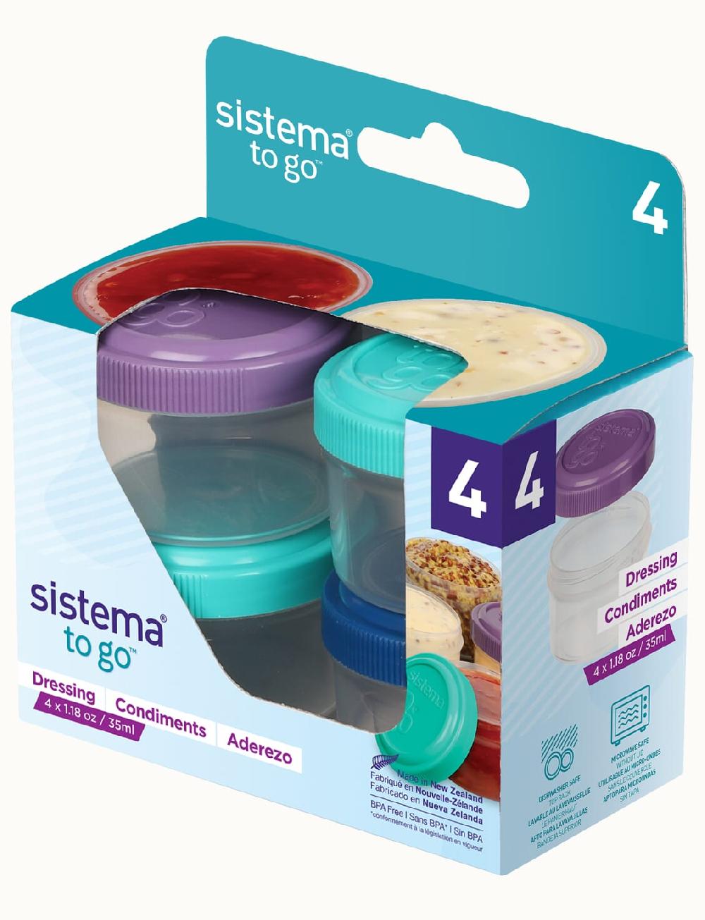 sistema 35 mL DRESSING TO GO™ 4 PACK
