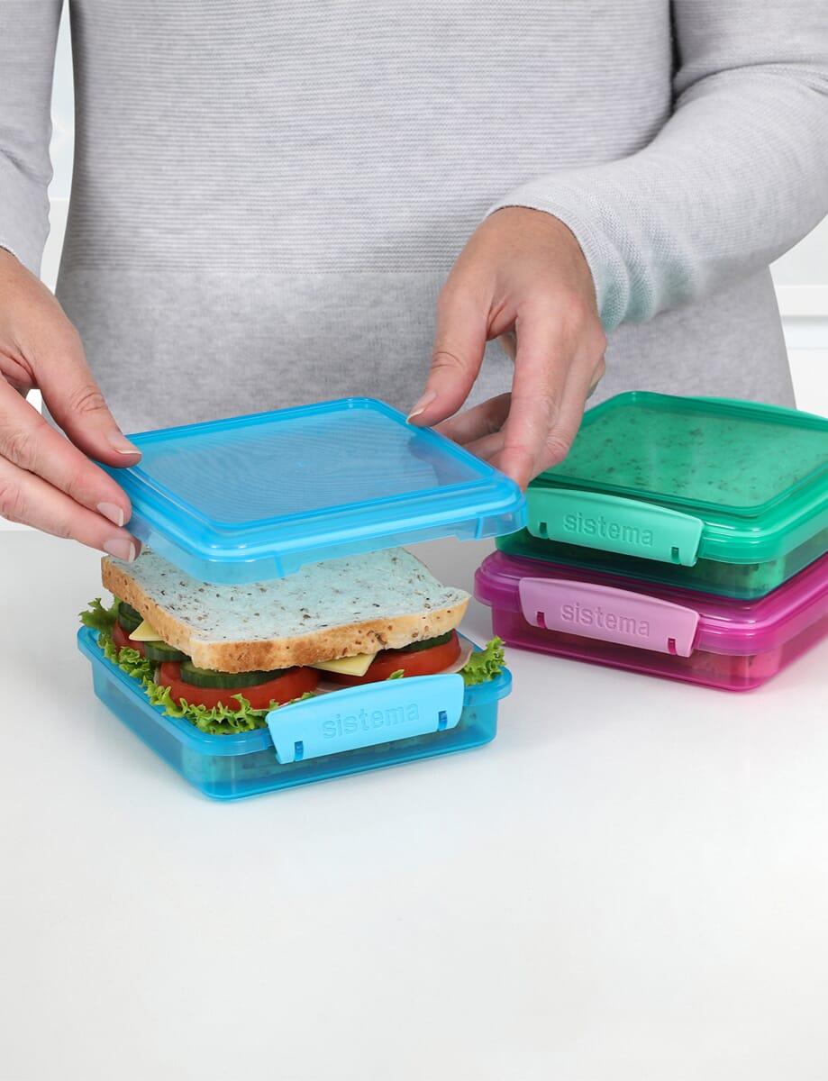 Sistema 450 ML SANDWICH BOX 3 PACK