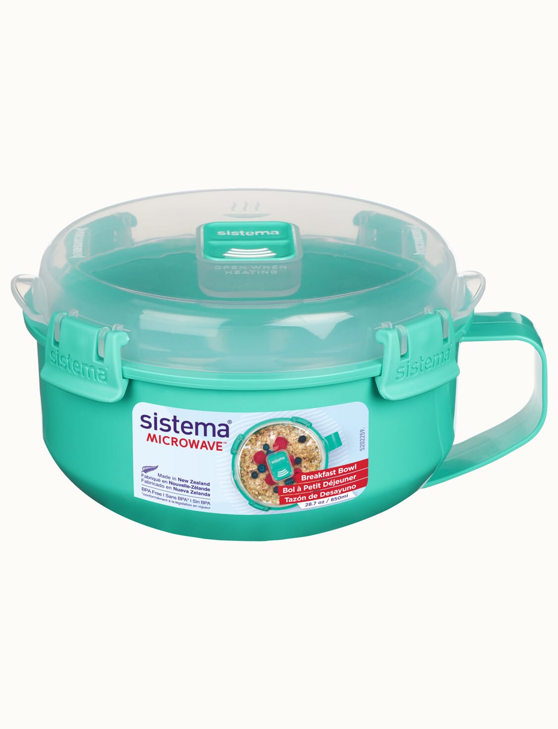 sistema 850 mL BREAKFAST BOWL COLOUR