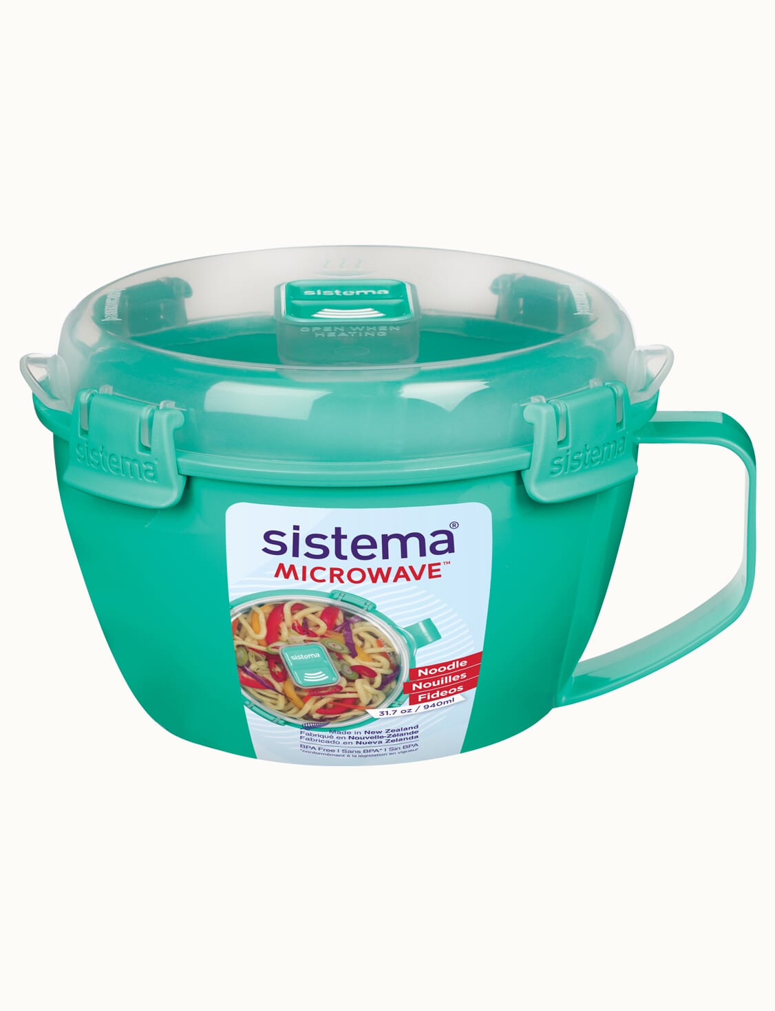 sistema 940 mL NOODLE BOWL COLOUR