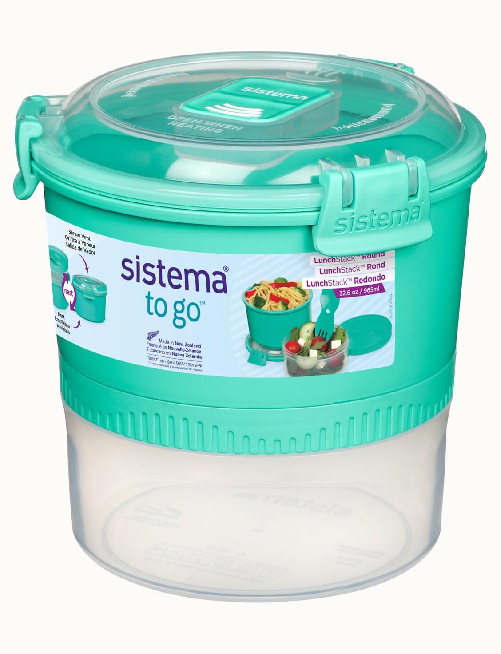 sistema 965 mL LUNCHSTACK™ TO GO™ ROUND