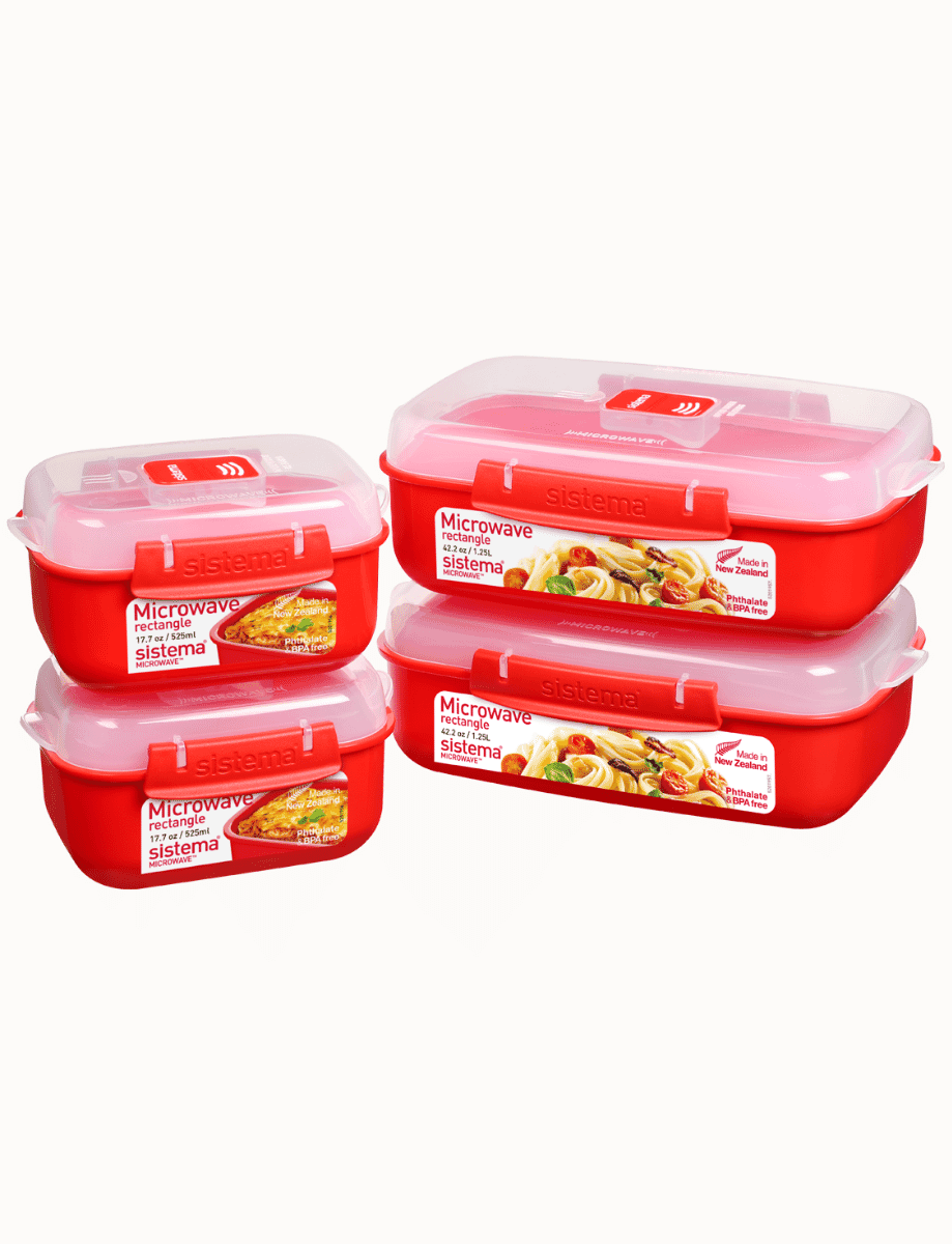sistema MICROWAVE HEAT AND EAT 4 PACK