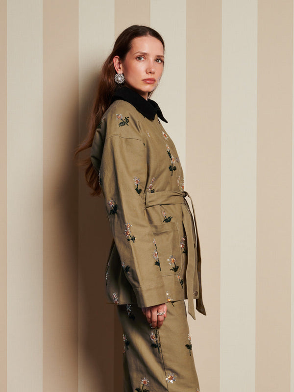 Sister Jane DREAM Chateau Flower Embellished Jacket