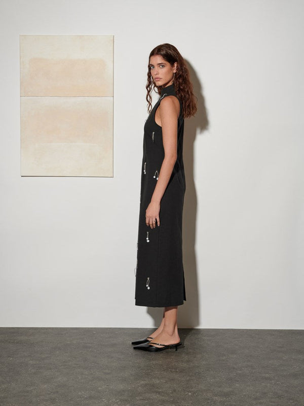 Sister Jane Ghospell Augusta Embellished Midi Dress