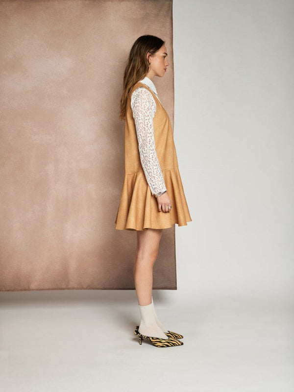 Sister Jane Ghospell Camila Faux Leather Mini Dress