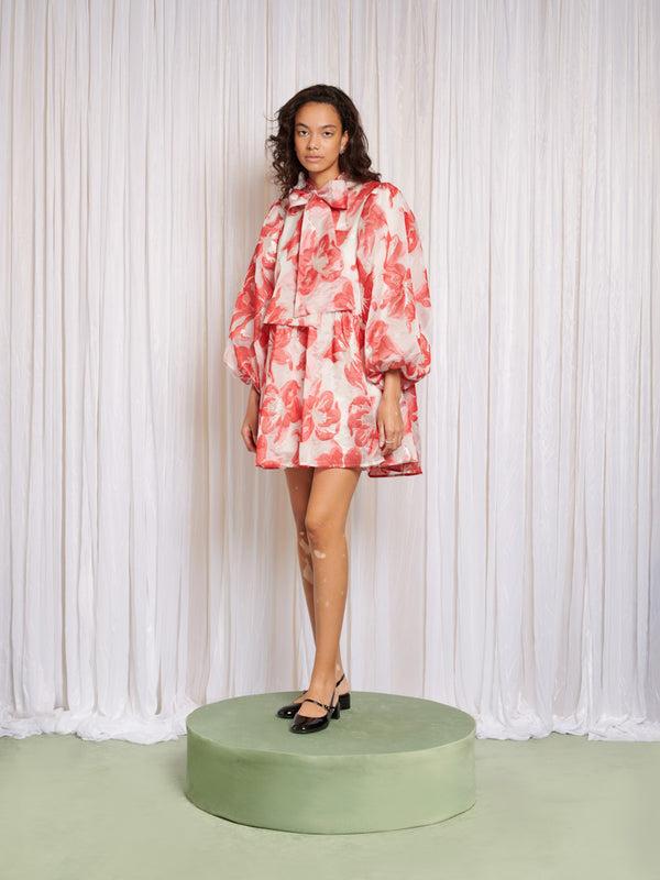 Sister Jane Abby Jacquard Bow Dress