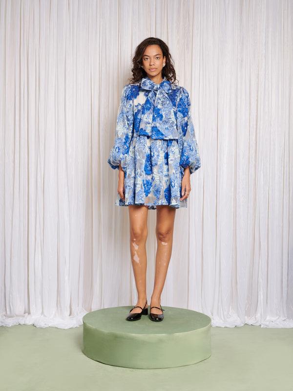 Sister Jane Abby Jacquard Bow Dress