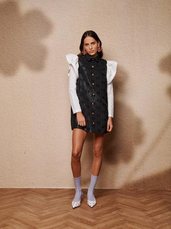 Sister Jane Afterglow Ruffle Mini Dress