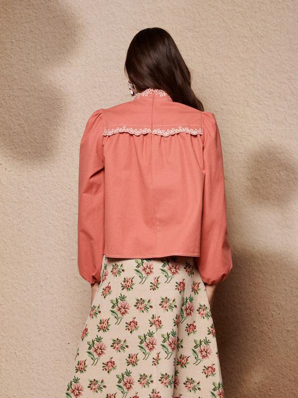 Sister Jane Alba Denim Top