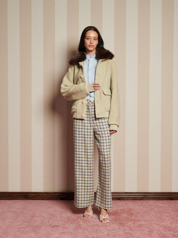 Sister Jane Arden Fur Collar Jacket