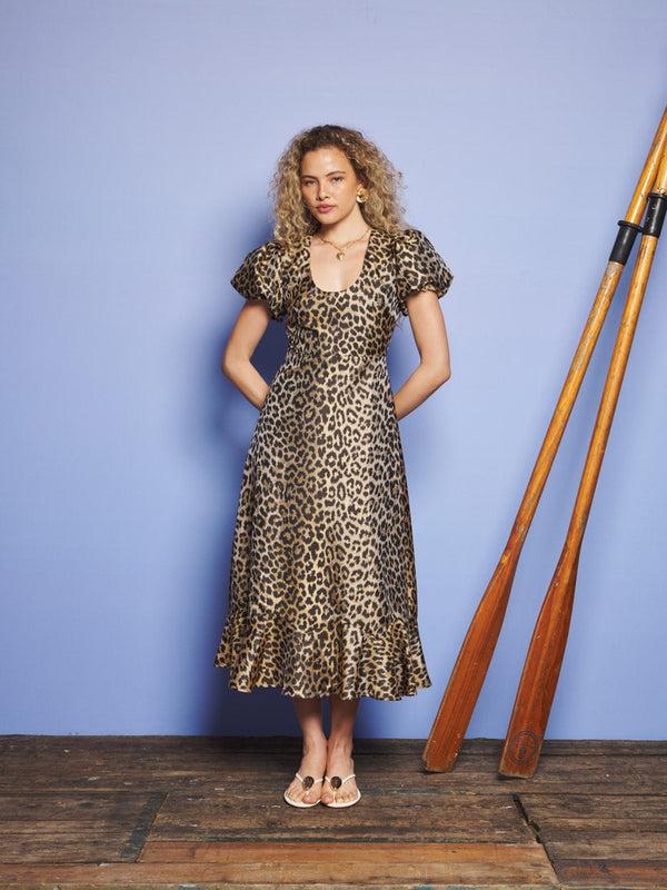 Sister Jane Brooke Jacquard Midi Dress