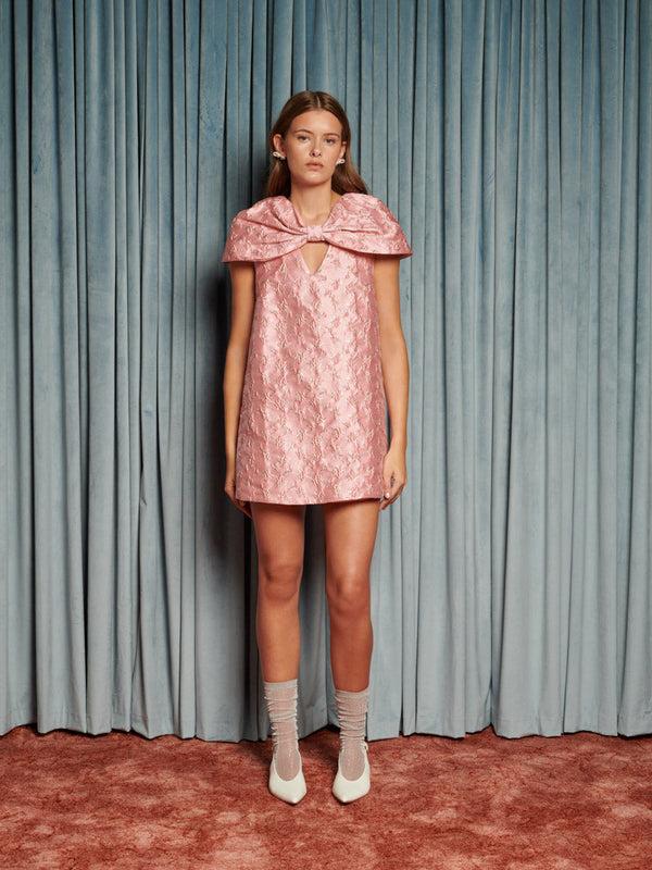 Sister Jane Cameo Cape Mini Dress