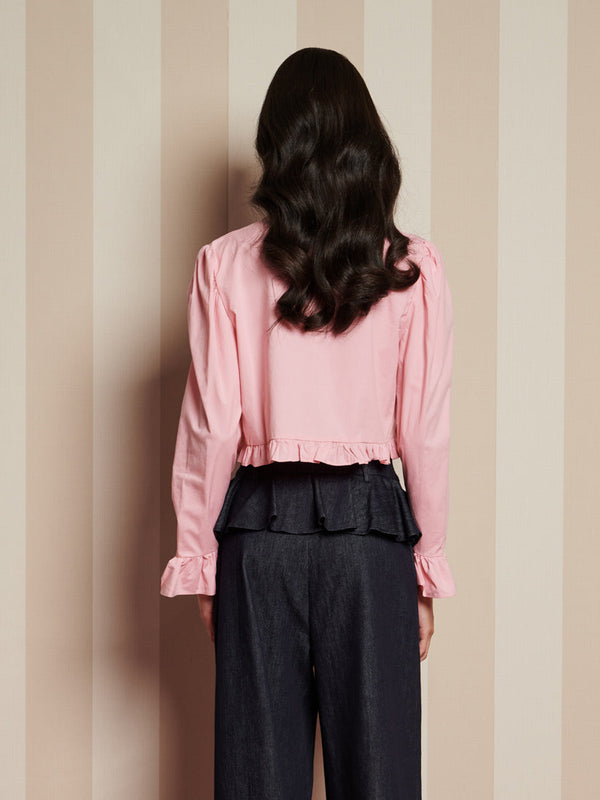 Sister Jane Candle Jewel Tie Top