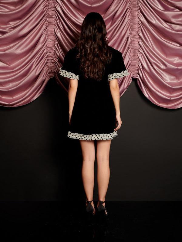 Sister Jane City Velvet Mini Dress