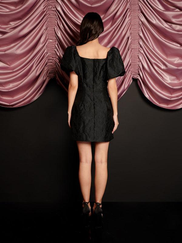 Sister Jane Cocktail Jacquard Mini Dress