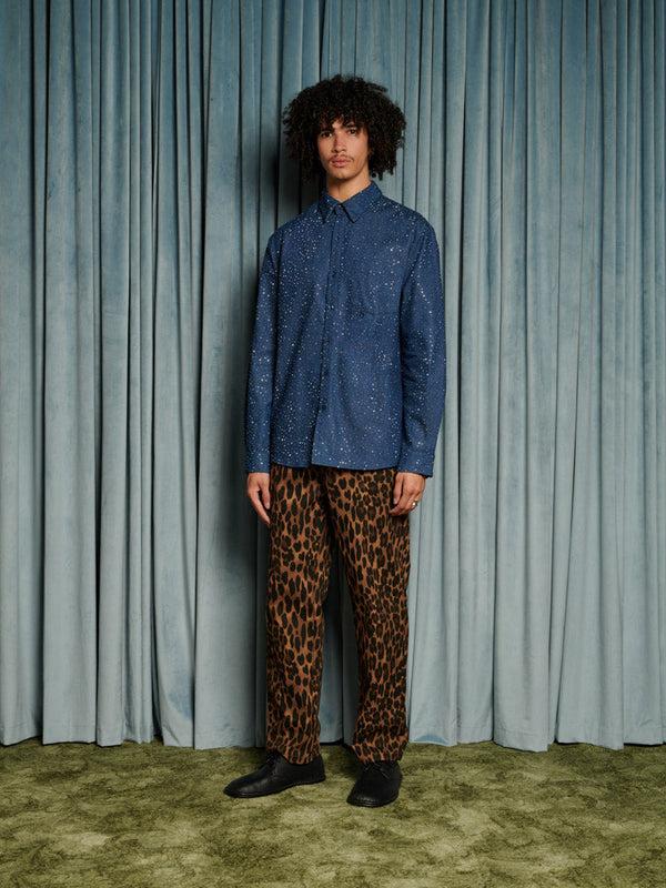 Sister Jane Daze Embellished Denim Shirt