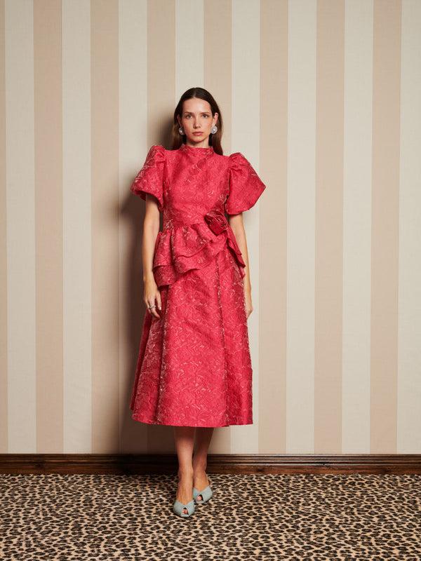 Sister Jane DREAM Boudoir Jacquard Midi Dress