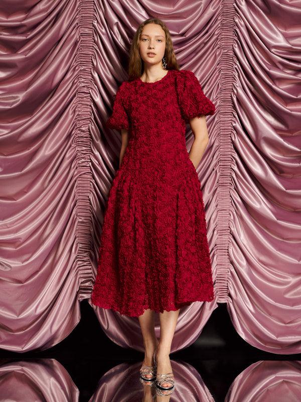 sister jane DREAM Cabaret Floral Midi Dress