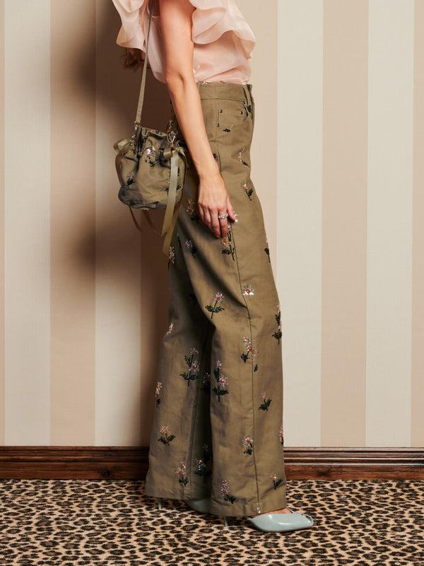 Sister Jane DREAM Chateau Flower Embellished Jeans