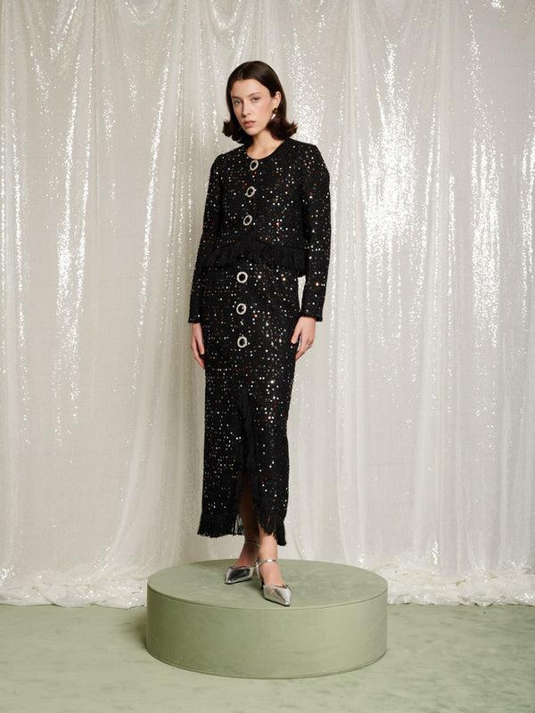 Sister Jane DREAM Confetti Crew Tweed Jacket