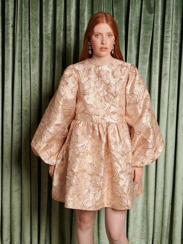 sister jane DREAM Elsewhere Jacquard Mini Dress