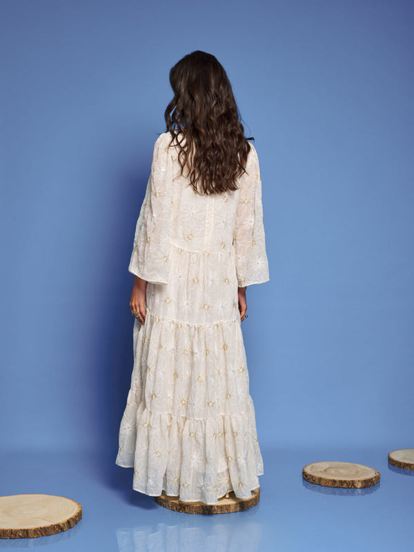 Sister Jane DREAM Faye Embroidered Maxi Dress