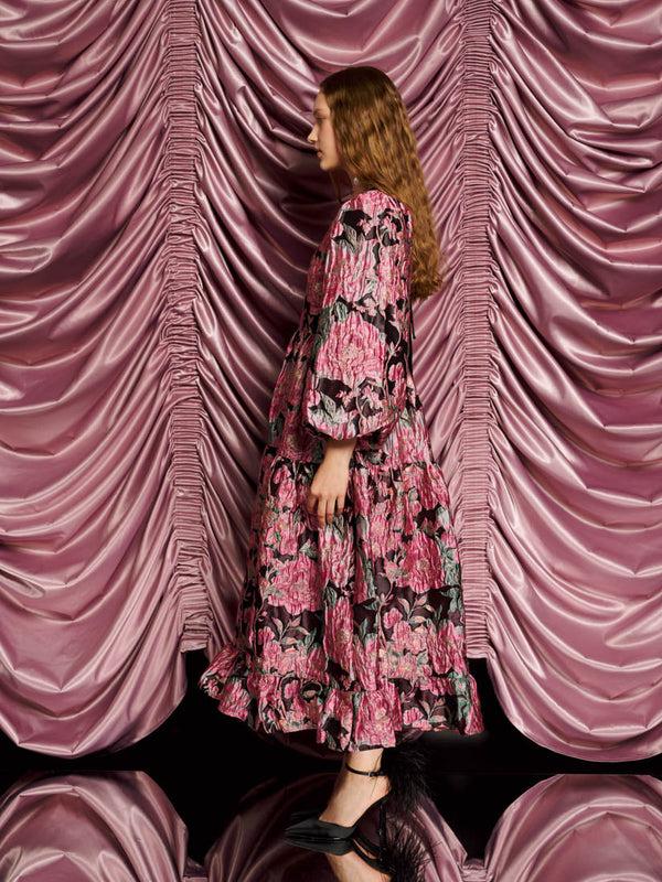 Sister Jane DREAM Gilda Jacquard Maxi Dress