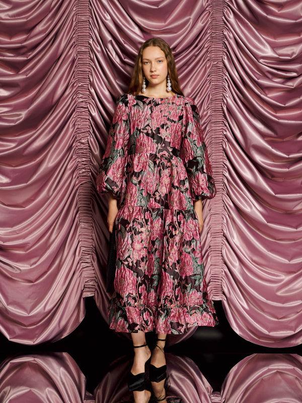 Sister Jane DREAM Gilda Jacquard Maxi Dress