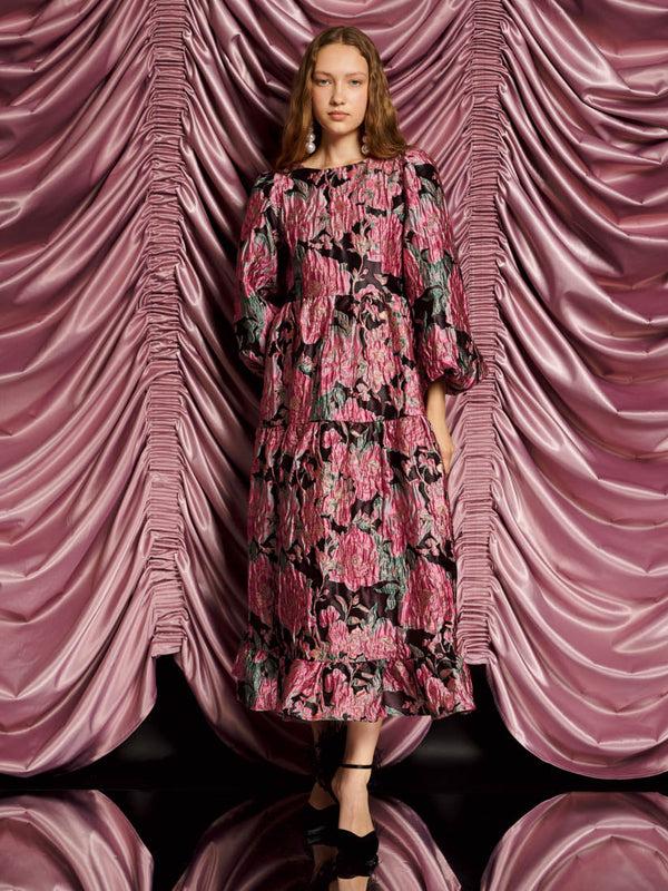 sister jane DREAM Gilda Jacquard Maxi Dress