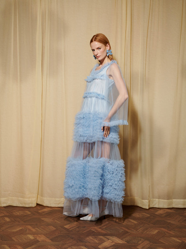 Sister Jane DREAM Halo Haze Tulle Maxi Dress