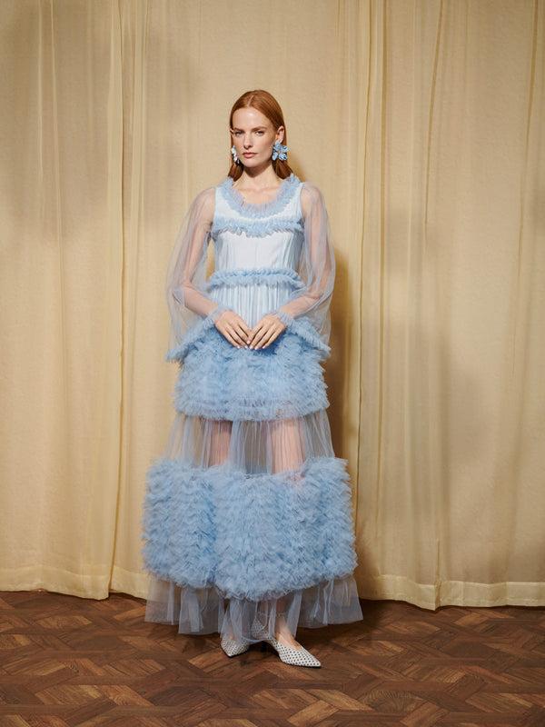 Sister Jane DREAM Halo Haze Tulle Maxi Dress