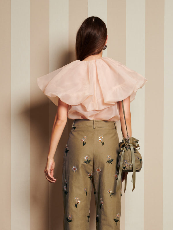 Sister Jane DREAM Harmony Organza Cape Blouse