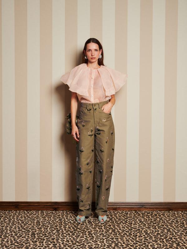 Sister Jane DREAM Harmony Organza Cape Blouse