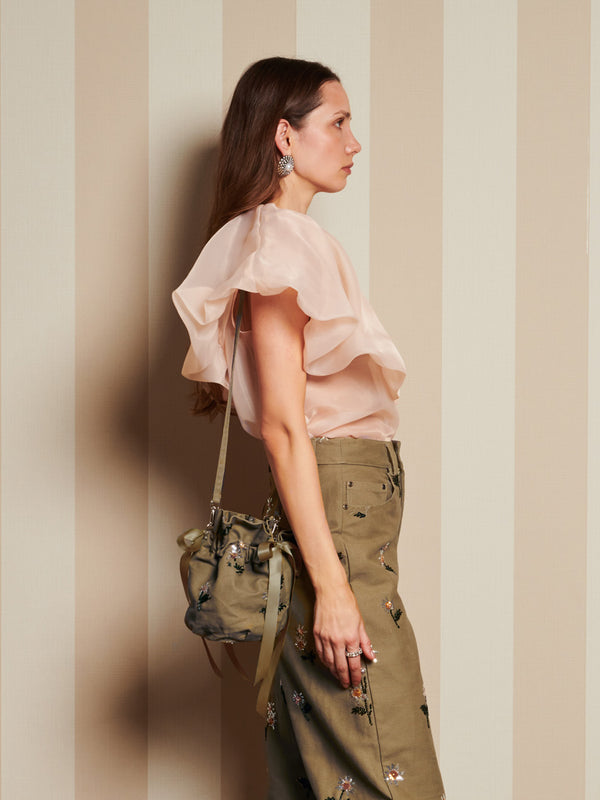 Sister Jane DREAM Harmony Organza Cape Blouse