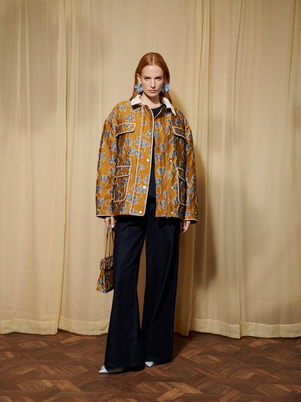 Sister Jane DREAM Honey Jacquard Padded Jacket